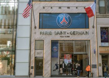Il Paris Saint-Germain apre il suo primo flagship a NY