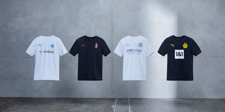 Puma testa il riciclo delle maglie da calcio