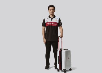 Le valigie Delsey Paris sfrecciano con Alfa Romeo F1 Team Orlen