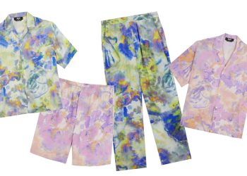 Msgm celebra le stampe tie-dye in lavanderia
