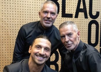 Ibrahimović presenta a Milano la nuova capsule con Dsquared2