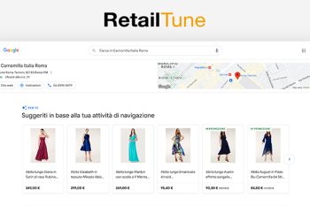 Camomilla Italia con RetailTune per la gestione di Google Business Profile
