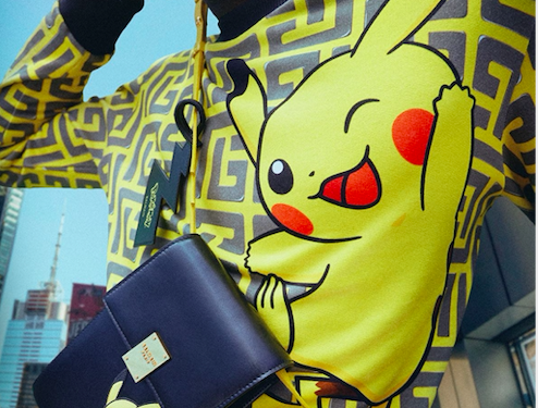 Non solo intrattenimento. I Pokémon diventano le nuove icone della moda