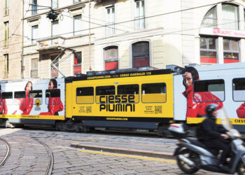 Ciesse Piumini veste Milano e pianifica una serie di attività di marketing