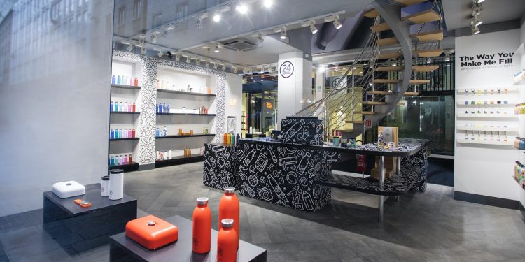 24Bottles, esordio nel retail. Primi store a Milano e Roma