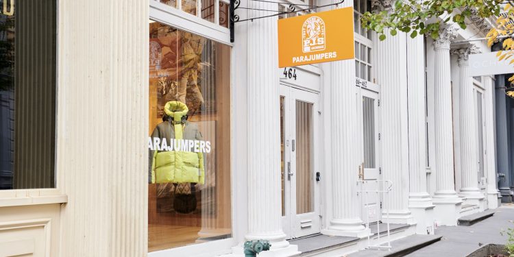 Parajumpers sceglie la Grande Mela per l’esordio retail