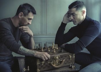 Sfida a scacchi tra Messi e Ronaldo per Louis Vuitton