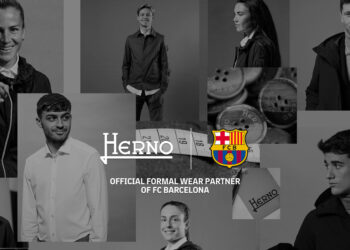 Herno veste per tre stagioni il Barcellona