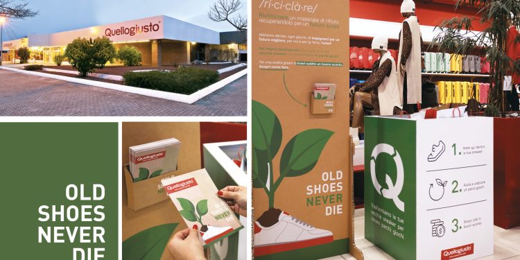 ‘Old shoes never die’: Quellogiusto cresce e incrementa il suo impegno green