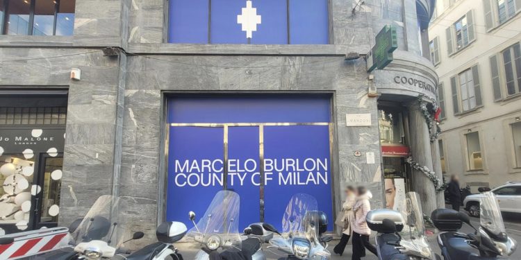 Marcelo Burlon sceglie via Manzoni per l’esordio retail