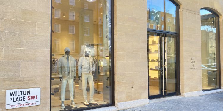 Eleventy, primo flagship store a Londra