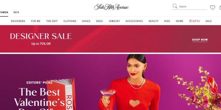 Saks.com, a rischio un centinaio di posti di lavoro