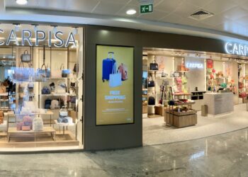 Carpisa apre un nuovo store nell’aeroporto di Napoli Capodichino