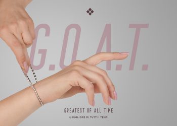 Crieri brevetta G.O.A.T, l’innovativo bracciale tennis elastico