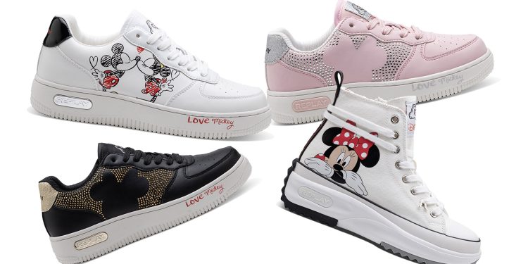 Minnie e Mickey Mouse decorano la capsule Disney by Replay