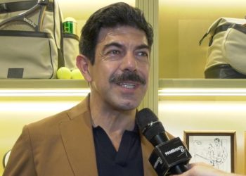 Pierfrancesco Favino racconta sul Lungarno la nuova collezione Pineider