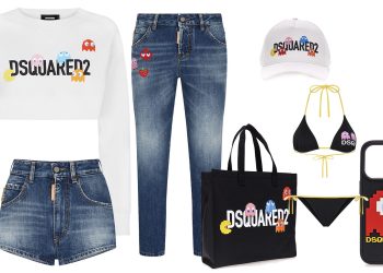 Dsquared2 riscopre i personaggi del videogame Pac-Man