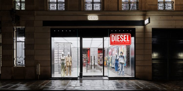 Diesel approda in rue Saint-Honoré con un nuovo store