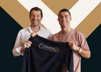 Cristiano Ronaldo investe nei luxury watches di Chrono24