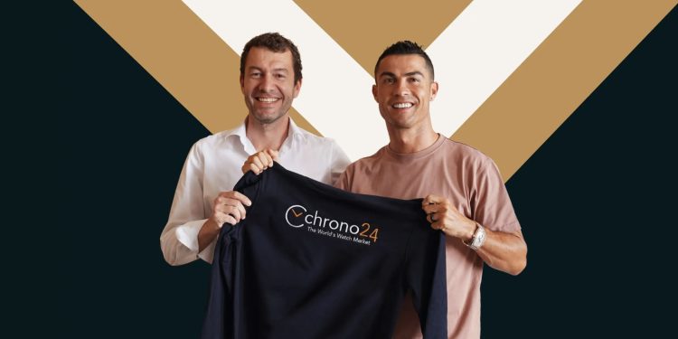 Cristiano Ronaldo investe nei luxury watches di Chrono24