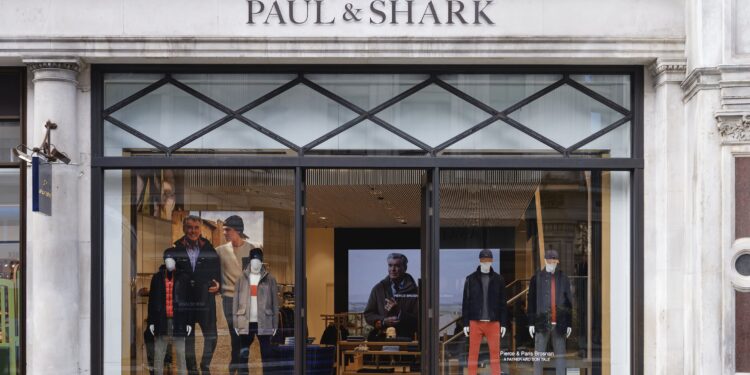 Paul&Shark apre a Londra. Debutto retail nel Regno Unito