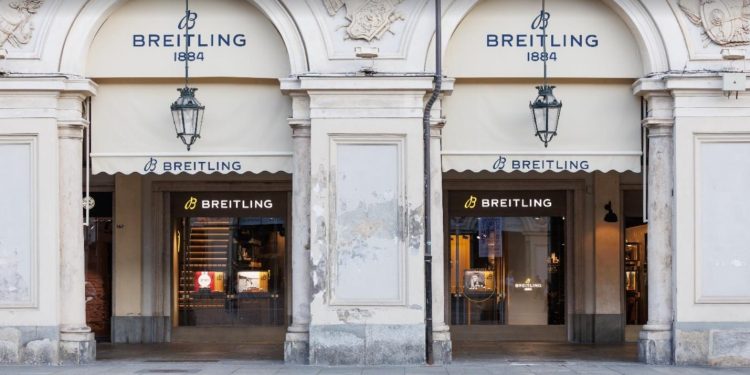 Breitling inaugura a Torino la seconda boutique italiana