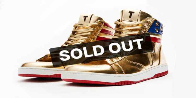 Sold-out il primo drop di sneakers firmate Donald Trump