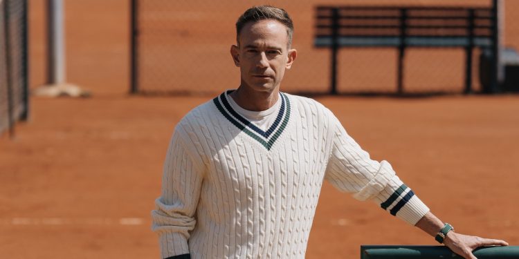 Velasca scende nel campo da tennis con Filippo Volandri e Australian