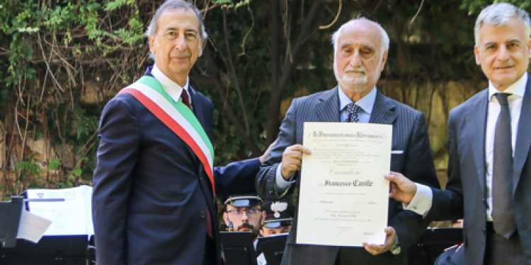 Francesco Casile è Cavaliere dell’Ordine al Merito