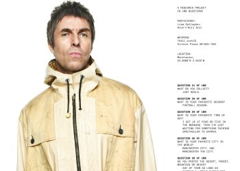 Liam Gallagher è tra i protagonisti della nuova adv di Stone Island