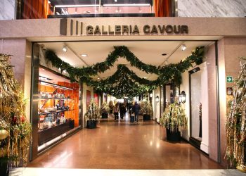 Un Natale scintillante nel bosco incantato di Galleria Cavour 1959