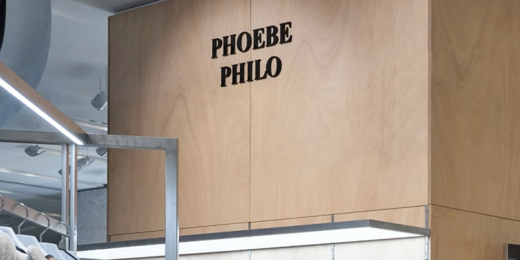 Phoebe Philo, il primo monomarca in Francia in Galeries Lafayette