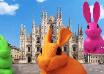 Coccinelle replica la sua ‘Rabbit bag’ insieme a Cracking Art