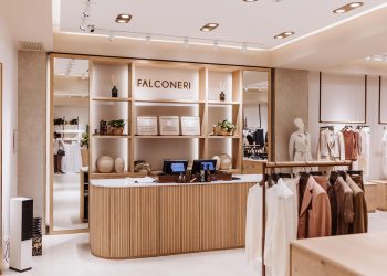 Falconeri inaugura un flagship store in Corso Vittorio Emanuele II