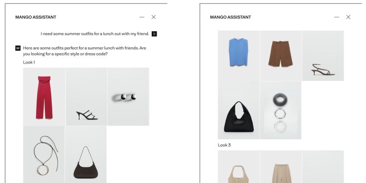 Mango lancia ‘Mango Stylist’, l’assistente di moda virtuale che utilizza l’AI