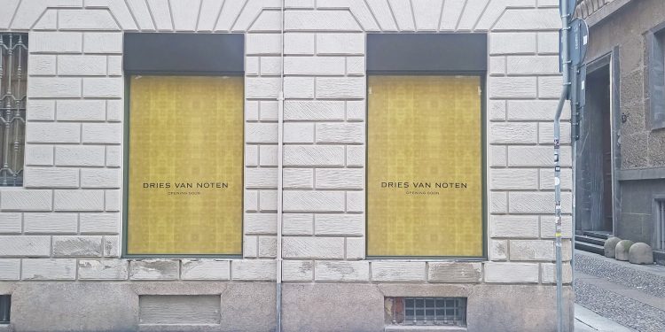 Dries Van Noten sceglie Milano per il primo store italiano