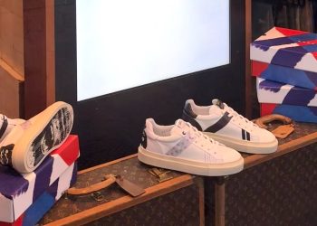 Le sneakers Axept approdano da Eral 55 a Milano