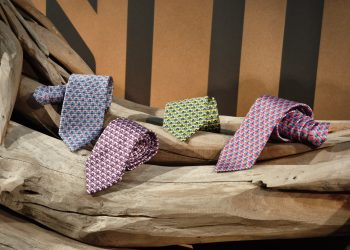 Le cravatte e le pochette di Pennata uniscono l’architettura al mondo equestre