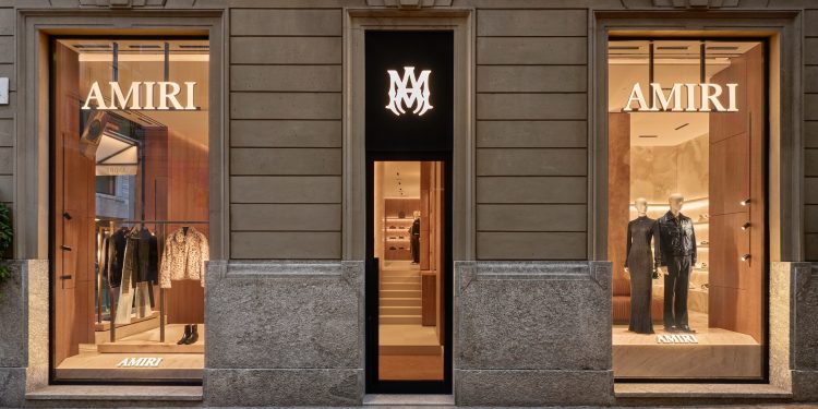 Amiri sceglie il cuore del Quadrilatero per il primo store europeo