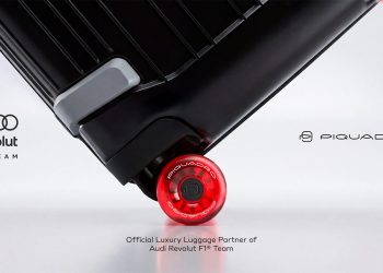 Nuova corsa per Piquadro: è official luxury luggage partner di Audi Revolut F1 Team